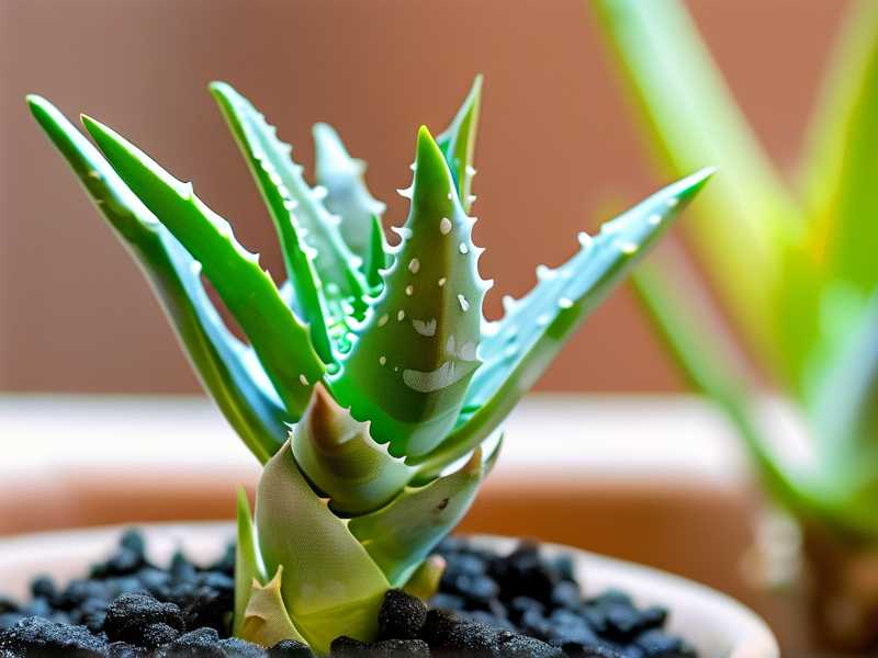 How to control fertilizer dosage for small aloe pups