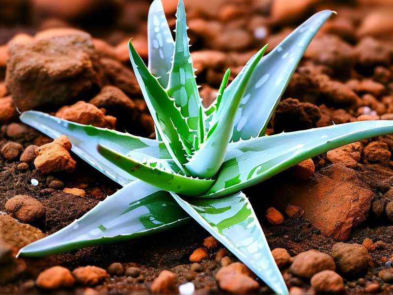 How to fix weak aloe growth from insufficient nutrients