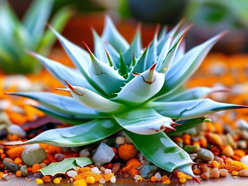 How to apply topdressing to thicken aloe foliage