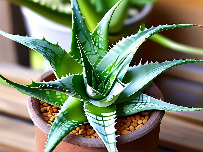 How to supplement balanced nutrients for bushy aloe growth