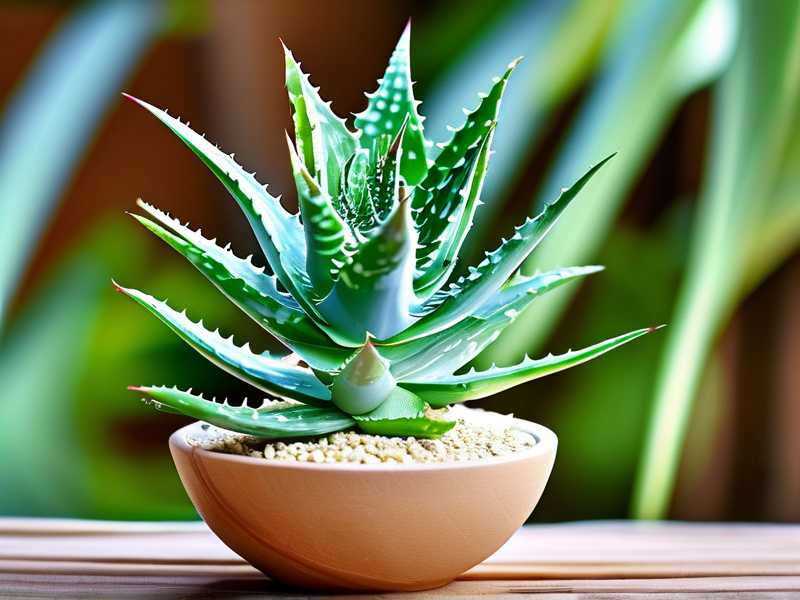 How to supplement balanced nutrients for bushy aloe growth(1)