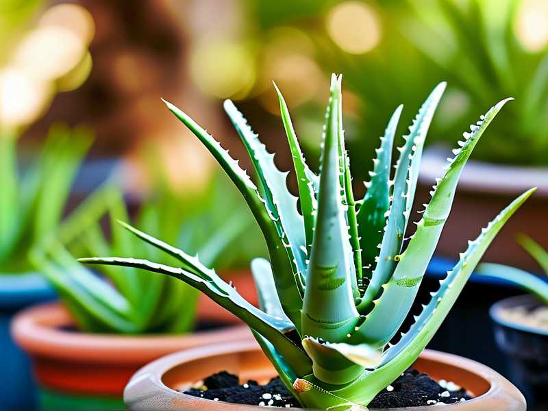 How to apply base fertilizer for newly potted aloe vera(1)