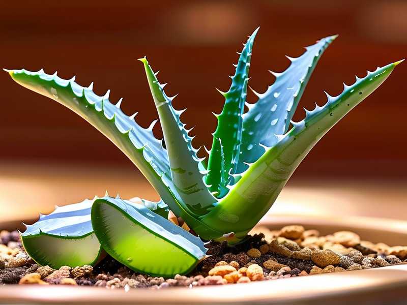 How to supplement nutrients for slow-growing aloe plants