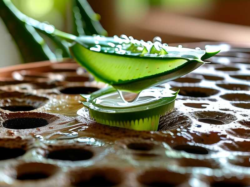 How to clean drainage holes regularly for aloe health