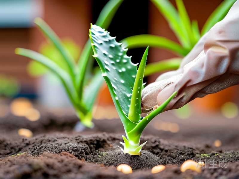 How to prevent excessive drainage for small aloe seedlings