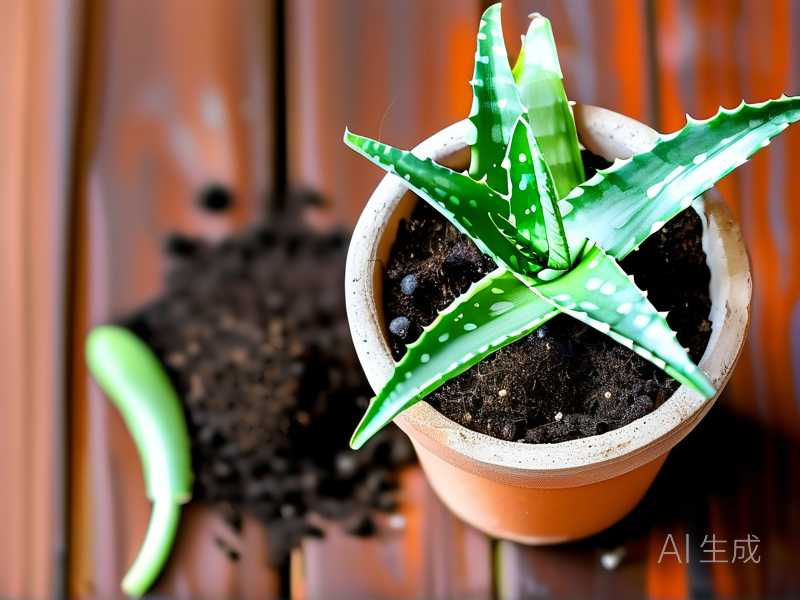 How to maintain loose pot soil for fast aloe growth