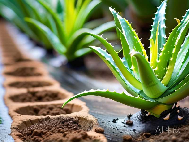 How to improve soil water permeability for aloe roots
