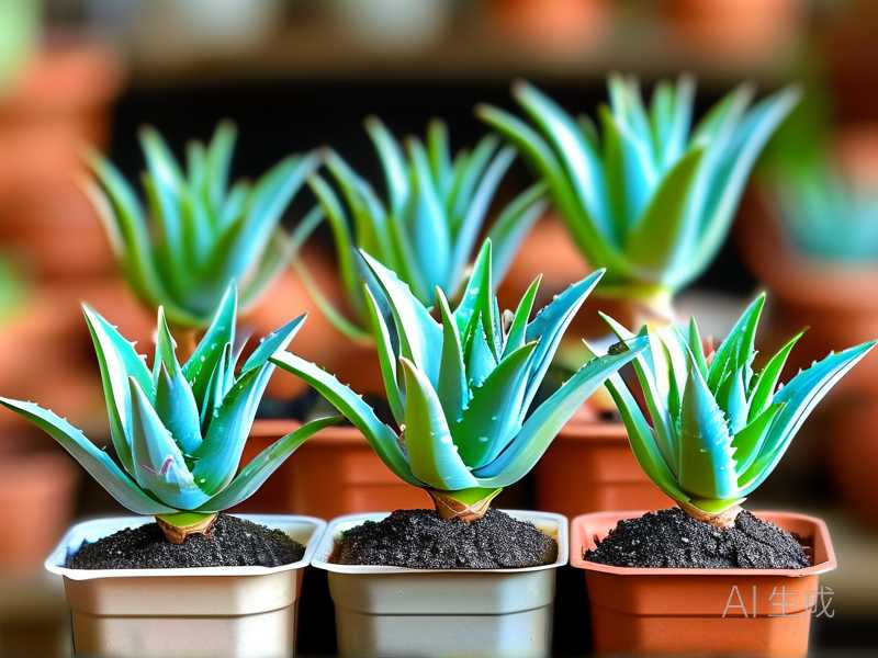 How to select standard pots for uniform aloe growth