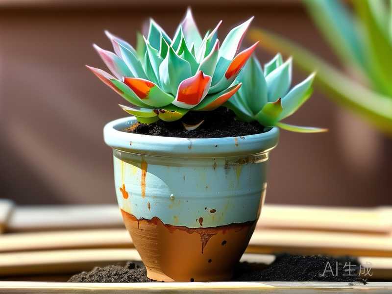 How to clean old pot residues before aloe repotting